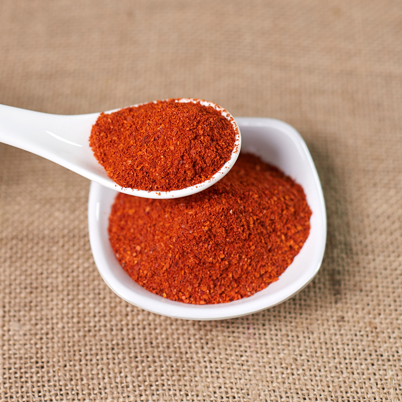 Dehydratisierter Chilipulver